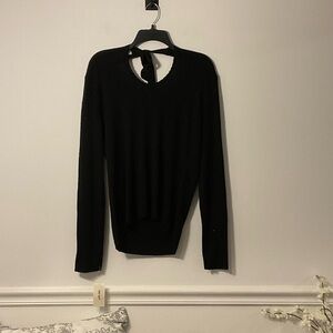 Black Crew Neck Sweater